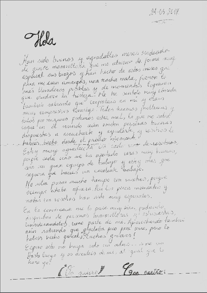 Carta daniela